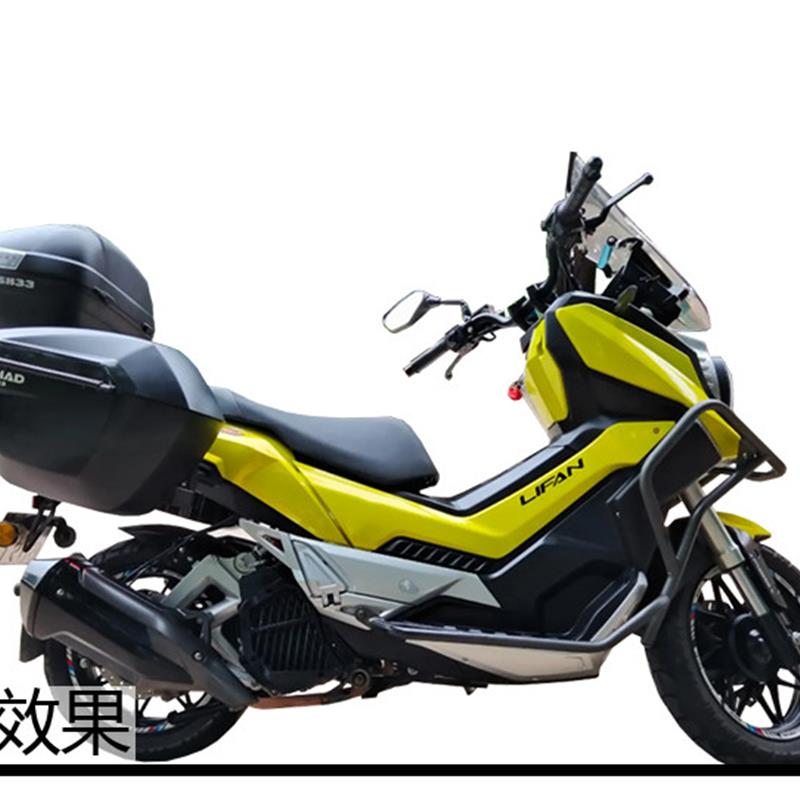 适用新款于KPV350力帆KPV150夏德边箱SHAD边包架复古边包原车改装