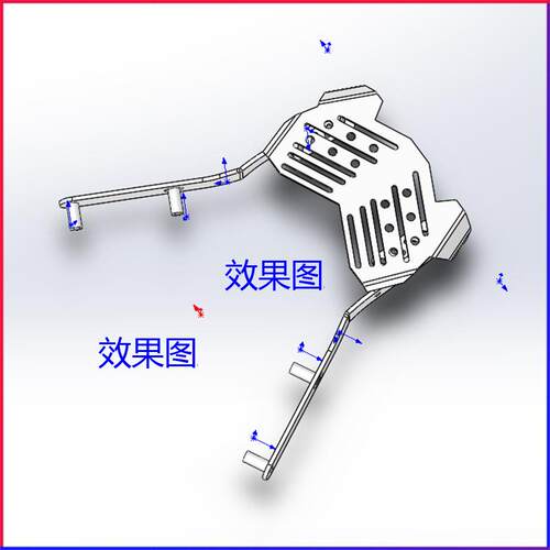 适用新款于飞鹰摩托R25FYR250货架加厚不锈钢尾箱支架原车改装