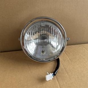 适用于豪爵铃木摩托车配件铃木太子GN125前大灯总成转向灯铁灯