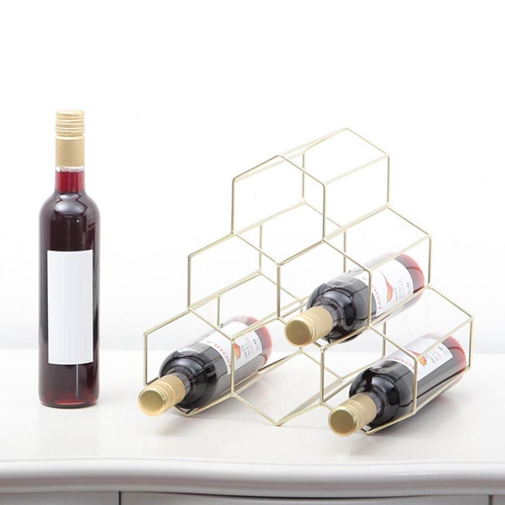 Modern High-End Triangular Iron Golden Metal Wine Rackin the Electric cars/Fitting/Transportation , Electric car repair tools , More electric car repair tools  category - from Buy2taobao.com to provide professional Taobao agent buy service