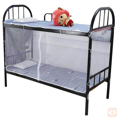 3T23防臭虫蚊帐超密中学生宿舍蚊帐加密加厚防尘顶单人上下床