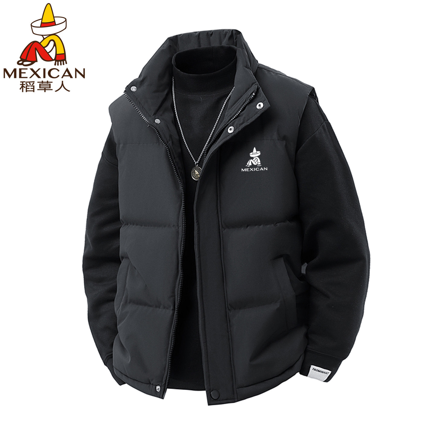 稻草人羽绒棉服马甲男士秋冬季保暖加厚运动立领坎肩背心棉袄外套,男装,常规马甲,淘宝优惠券,粉丝福利购,淘宝优惠卷