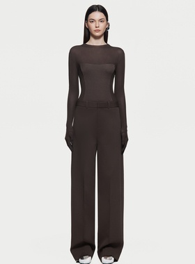 CHATS BY C.DAM 2025 AW MARGOT 纯色通勤休闲修身无袖上衣