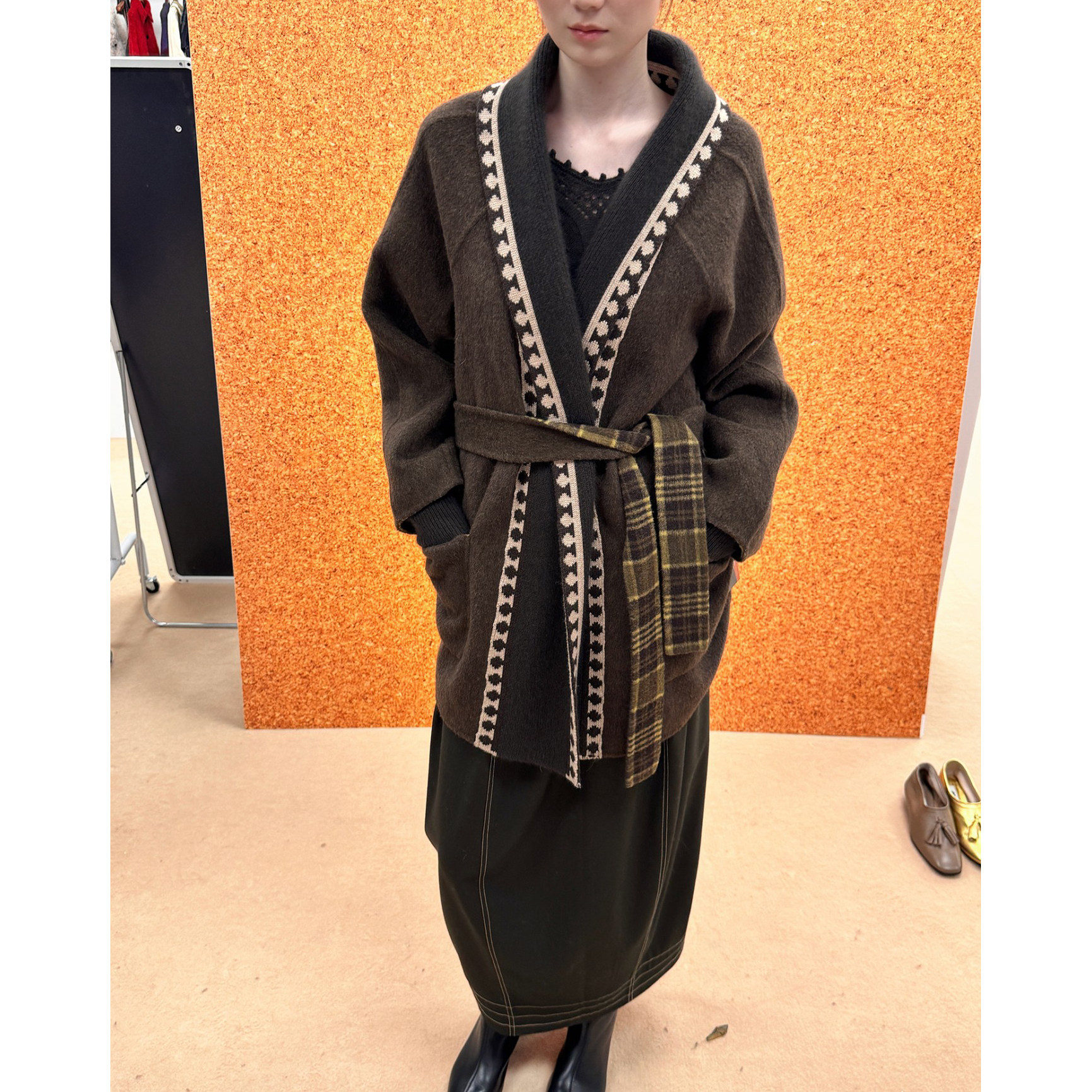 【新品】PALAVAS舷窗夜幕羊毛大衣奶奶风毛呢外套复古撞色女原创,女装/女士精品,时尚套装,淘宝优惠券,粉丝福利购,淘宝优惠卷