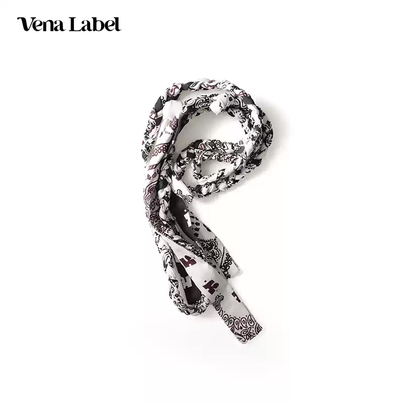 Vena LabeL 25SS春夏新款小众腰果花腰带士百搭印花服装配饰腰绳