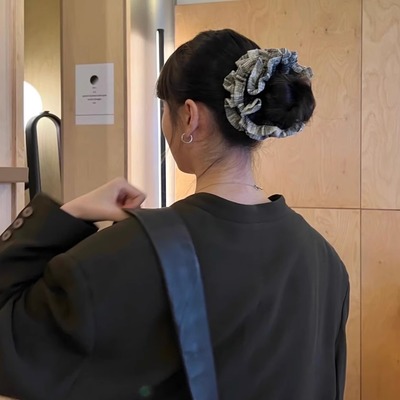 Oatoatt 25新款 Norfolk系列奶油芝麻大肠发圈