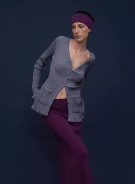 o cloche code_棉感纸片人开衫_Paperlike Cardigant