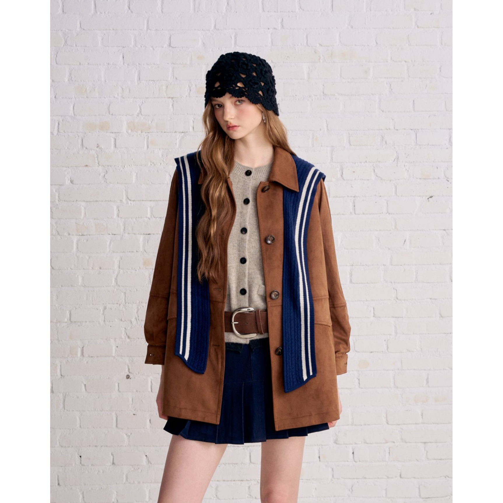 Aimme sparrow25FW Kendall Jenner系列美好分享静奢棕咖大衣