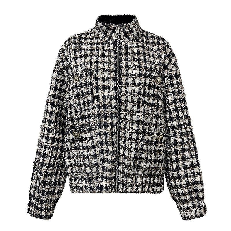 IFAY BY FAYE 26SS亮片小香夹克外套金丝小香粗花呢半裙,女装/女士精品,时尚套装,淘宝优惠券,粉丝福利购,淘宝优惠卷