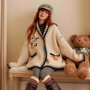 阳光小白马毛衣外套 25AW Cloud Season