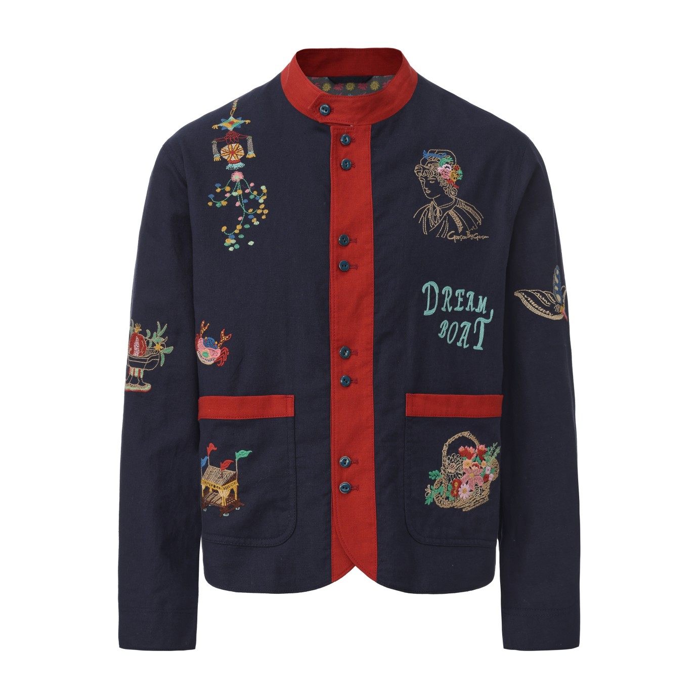 GARCON BY GARCON Dream Boat  故事刺绣货郎夹克货郎短裤