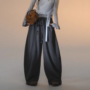 摇粒绒弯刀休闲裤 SOMESOWE 25FW秋季