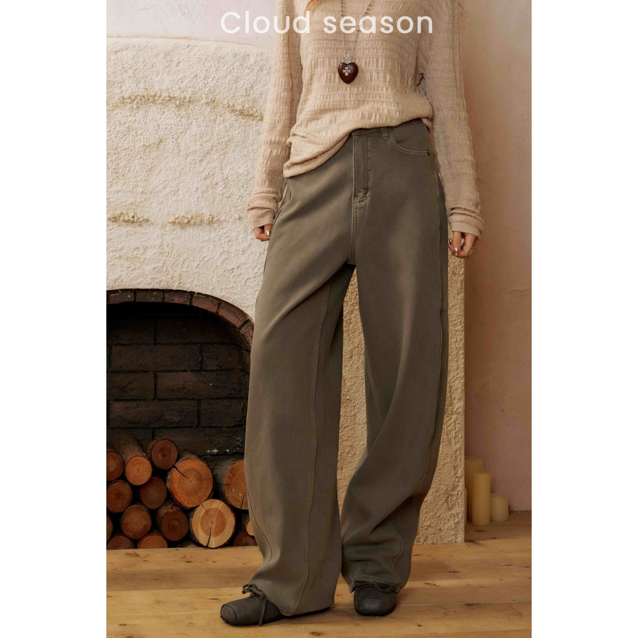 Cloud Season 25AW 光屿树牛仔裤