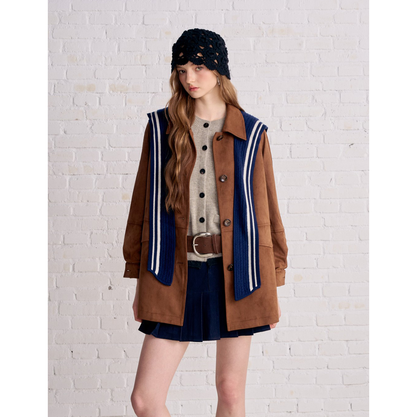 Aimme sparrow25FW Kendall Jenner系列美好分享静奢棕咖大衣