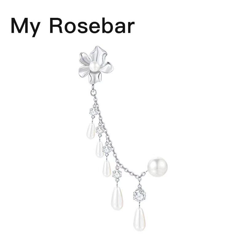 My Rosebar官方店小众设计气质高级Lia花朵耳环耳夹