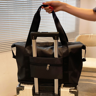 套在拉杆箱上的附加包大容量收纳包学生行李收纳袋短途旅行手提包