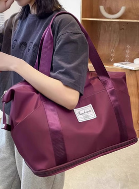 旅行轻便包女士外出旅游包时尚大容量装衣服短途便携手提行李包女