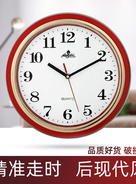 恒时12英寸简约石英钟