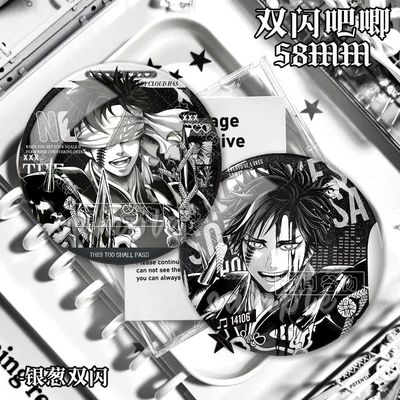 终末女武神嬴政双闪镭射徽章