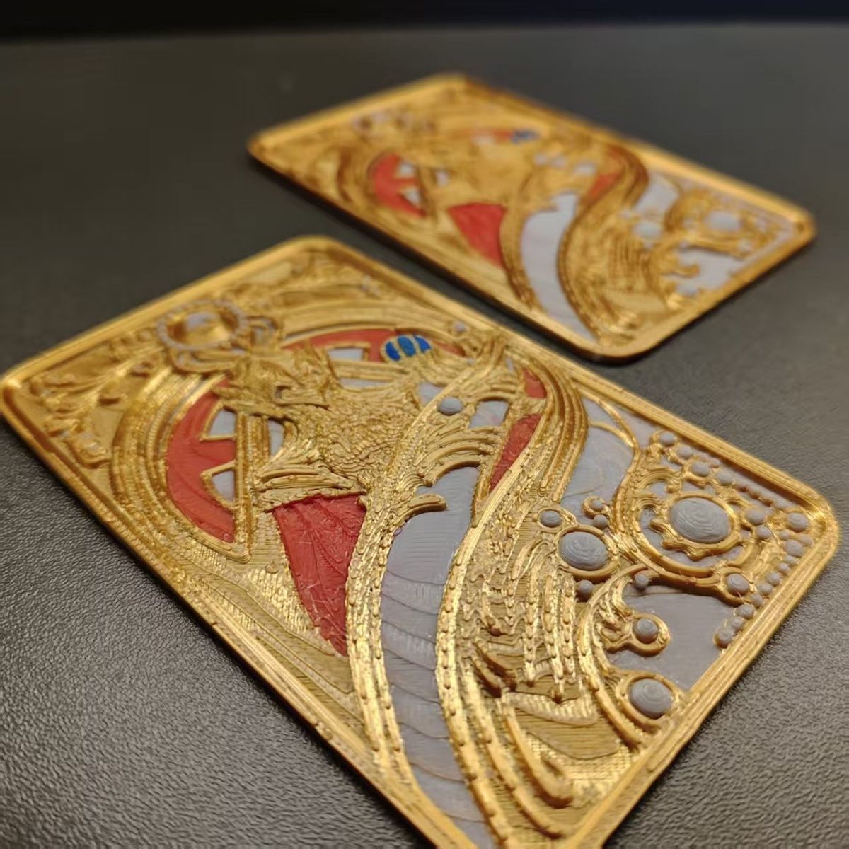 三角洲行动周边鎏金卡牌