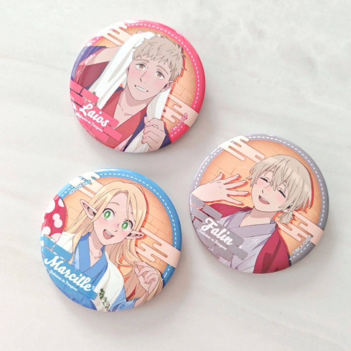 迷宫饭周边徽章莱欧斯剑助法琳玛露希尔森西齐尔查克铁底胸针吧唧,模玩/动漫/周边/娃圈三坑/桌游,动漫徽章/立牌,淘宝优惠券,粉丝福利购,淘宝优惠卷