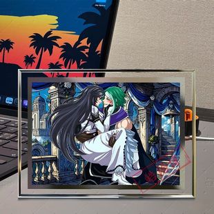 终末的女武神希尔德洛基周边高颜值水晶玻璃相框摆件摆台谷子礼物