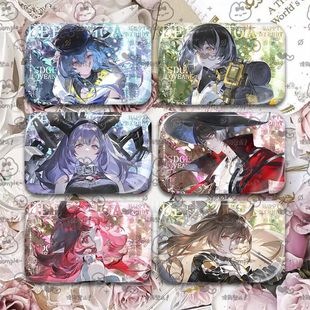 明日方舟终末地周边麦哲伦傀影水月妮芙新谷双闪反光吧唧徽章谷子