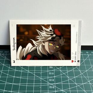 鬼灭之刃无限城篇上弦二童磨周边光栅卡高颜值动漫卡片收藏猗窝座