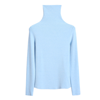 针织套头堆堆高领内搭软糯糯毛衣