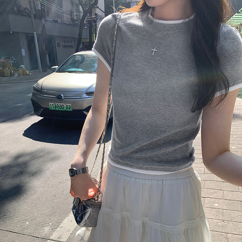 KINGBALSAM/晶巴茵短袖通勤常规