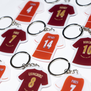 03/04赛季主场 05/06客 阿森纳经典球衣钥匙扣足球挂件