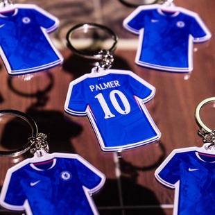 切尔西蓝军帕尔默恩佐凯塞多亚克力高清足球周边球衣钥匙扣挂件