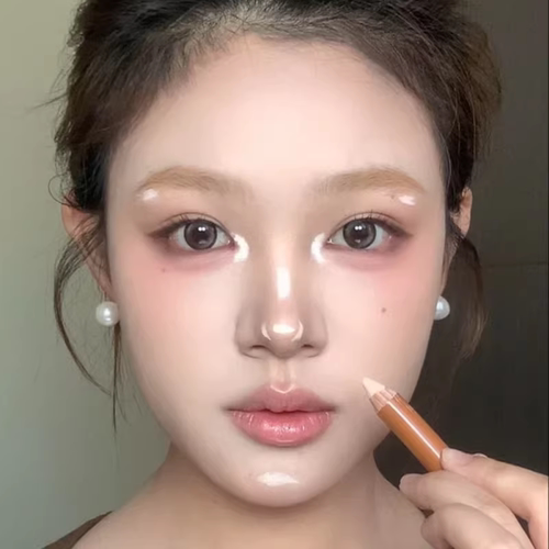 快速出门双头修容高光一体笔阴影