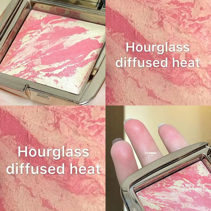 保税现货 HOURGLASS柔光亮采 五花肉腮红香槟玫瑰梅子色胭脂4.2g