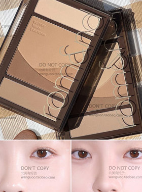 保税现货Rom&ndRomand五色多功能修容盘 高光鼻影 冷暖皮自然提亮