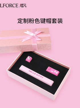 REALFORCE 燃风键盘用 定制粉色键帽套装