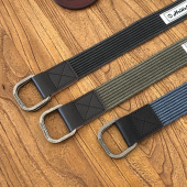 带皮带男潮工装 裤 百搭潮军训帆布腰带 个性 混着年轻人学生牛仔裤