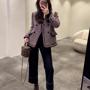 秋季法式高端精致奢华大牌气质名媛高级感超好看漂亮小香风外套女