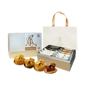 荣锦本味500g土凤梨酥礼盒装台湾特产中式糕点伴手礼点心零食送礼