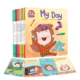 盖世童书 小雀斑一家亲子英语情景对话点读版 The Freckles Family 英文绘本故事书 支持小怪兽点读笔