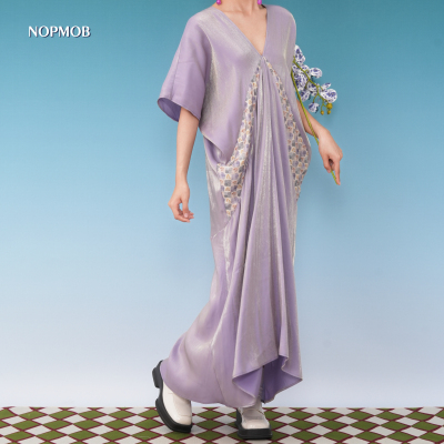 NOPMOB 浮光锦 绝美立体剪裁垂坠感原创设计小众阿尔忒弥斯连衣裙