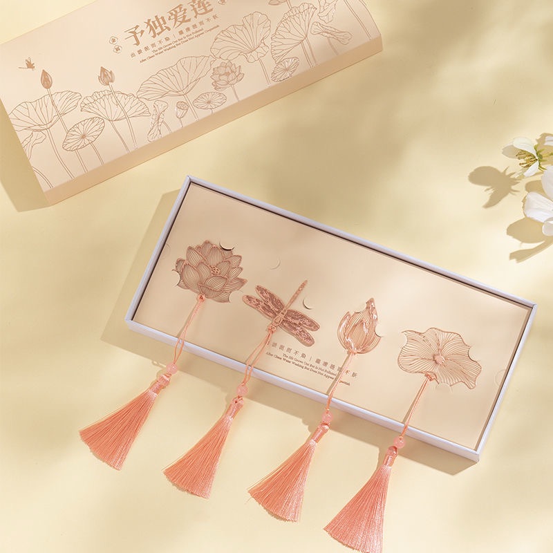 前程似锦励志书签中国风古典多种款式教师节送教师礼物书签礼盒装