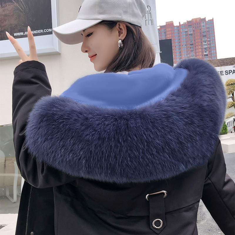 Overcoming women 2021 winter new pattern Fox Fur collar Real gross Internal bile Removable overcoat Mid length version leather and fur coatin the Women's clothing/Boutique , Fur  category - from Buy2taobao.com to provide professional Taobao agent buy service