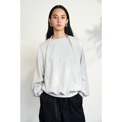 异型领薄款卫衣ENK舒适棉宽松