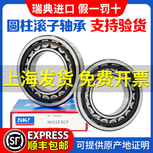 进口SKF圆柱滚子轴承NU2204 2205 2206 2207 2208 2209 2210ECP