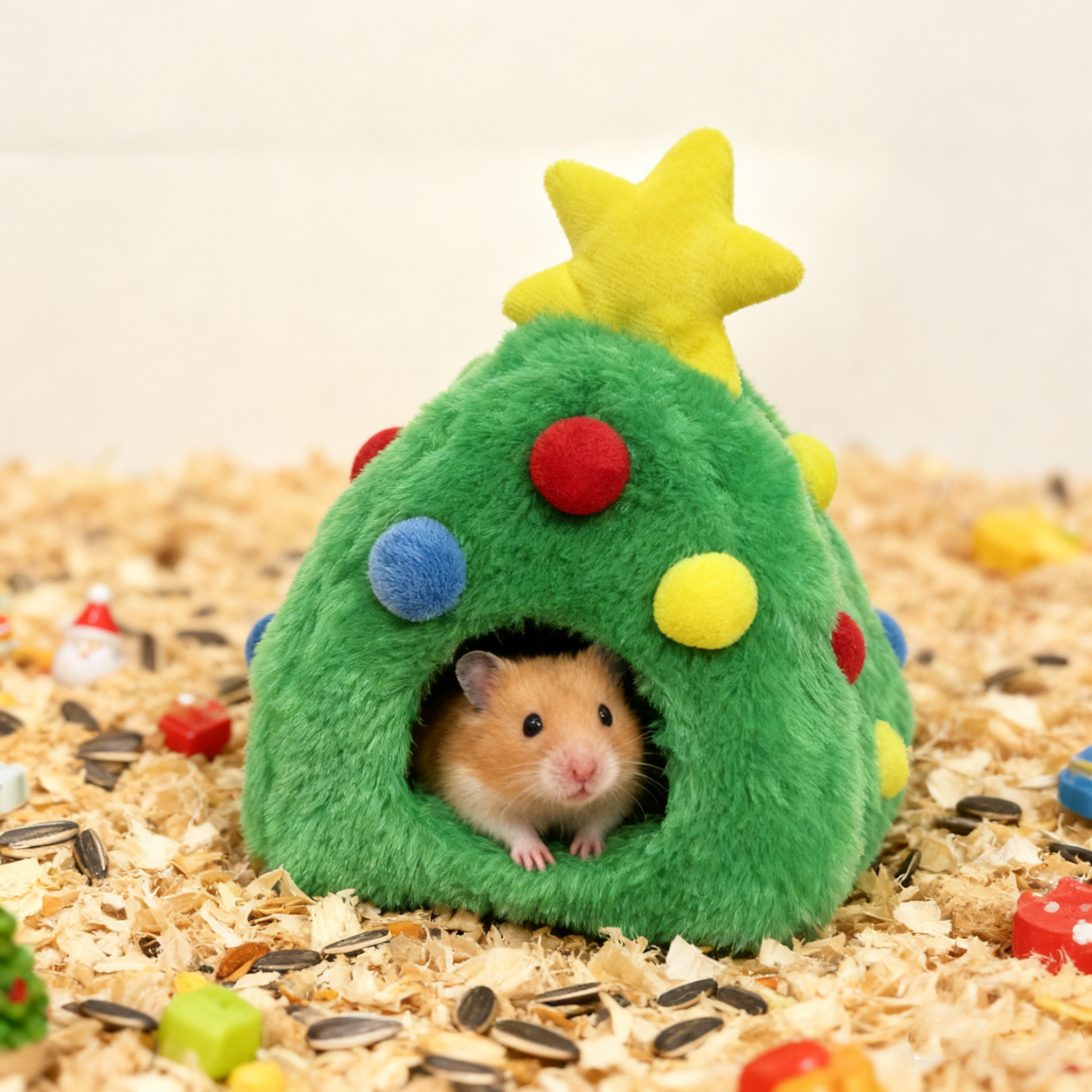 圣诞节仓鼠过冬窝棉窝保暖窝躲避屋冬天金丝熊小睡房睡窝过冬神器,宠物/宠物食品及用品,窝,淘宝优惠券,粉丝福利购,淘宝优惠卷