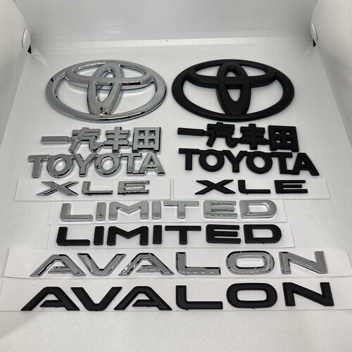 适用亚洲龙后标 XLE英文标志 AVALON车尾标 LIMITED高配至尊车标