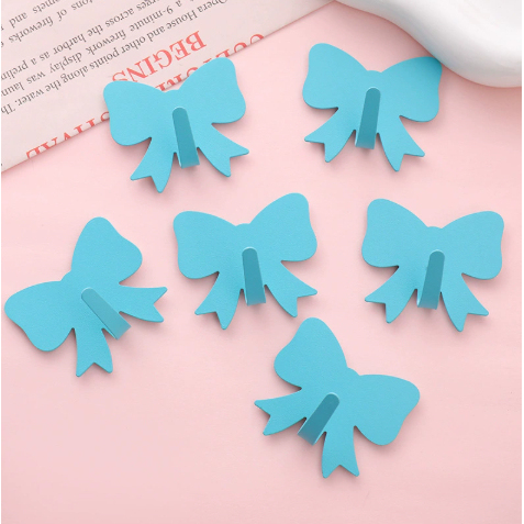 蝴蝶结挂钩简约墙面装饰钩