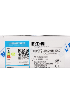 伊顿EATON E系列3 极接触器XTCG025C00AO