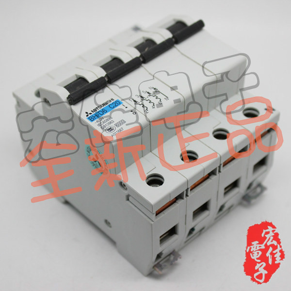 三菱小型断路器 BH-D6 C16 C20 4P 原装正品 现货供应